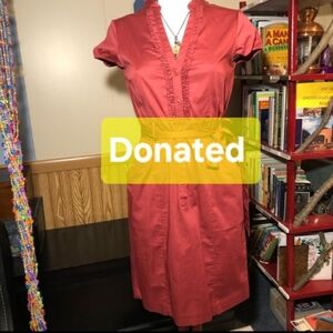 H&M berry colored dress